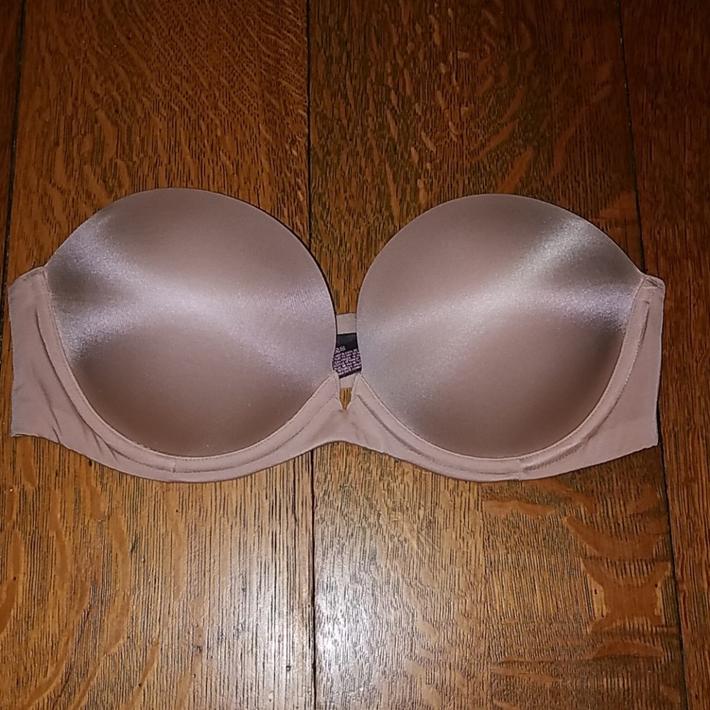 Nude Strapless Bra